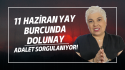 11 Haziran Yay Burcunda Dolunay
