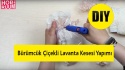 Bürümcük Çiçekli Lavanta Kesesi Yapımı