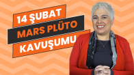 14 Şubat Mars Plüto Kavuşumu