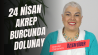 24 Nisan Akrep Burcunda Dolunay