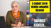 3 Şubat Venüs Uranüs Üçgeni