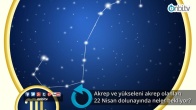 Akrep ve yükseleni akrep olanları 22 Nisan dolunayında neler bekliyor?