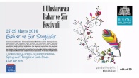 Beşiktaş Belediyesi'nden bir İlk: 1. Uluslararası Bahar ve Şiir Festivali