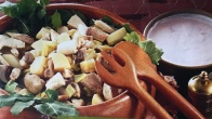 Yeşil Zeytinli Patatesli Ton Salatası