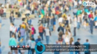 Toplumların temel inançları ile onların tarihleri arasındaki ilişki nedir?