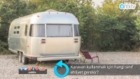 Karavan kullanmak için hangi sınıf ehliyet gerekir?