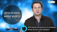 2016 yılında akrep burcu ve yükseleni akrep olanları neler bekliyor?
