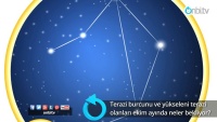 Terazi burcunu ve yükseleni Terazi olanları Ekim ayında neler bekliyor?