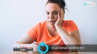 Oruç tutmak zayıflatır mı?