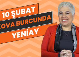 10 Şubat Kova Burcunda Yeniay