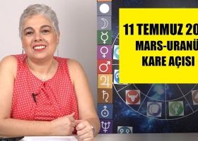 11 Temmuz Mars-Uranüs Karesi