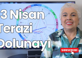 13 Nisan Terazi Burcunda Yeniay