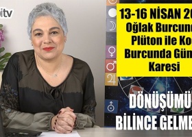 13 Nisan'da Oğlak Burcunda Plüton ile Koç Burcunda Güneş Karesi