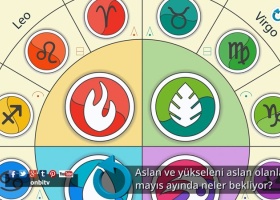 Aslan ve yükseleni aslan olanları mayıs ayında neler bekliyor?