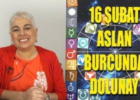 16 Şubat Aslan Burcunda Dolunay