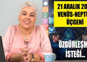 21 Aralık 2018 Venüs-Neptün Üçgen Açısının Etkileri
