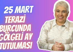 25 Mart Terazi Burcunda Gölgeli Ay Tutulması