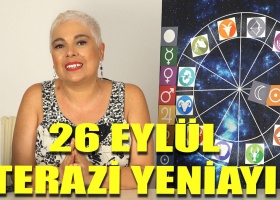 26 Eylül Terazi Burcunda Yeniay