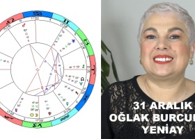 31 Aralık Oğlak Burcunda Yeniay