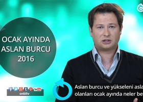 2016 yılı Ocak ayı Aslan burcu ve yükseleni aslan olanları neler bekliyor? 