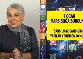 7 Ocak Mars Boğaya Geçiyor