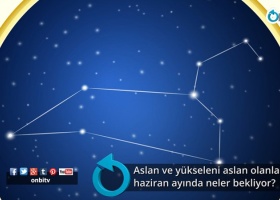 Aslan ve yükseleni aslan olanları haziran ayında neler bekliyor?