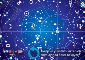 Akrep ve yükseleni akrep olanları ekim ayında neler bekliyor?
