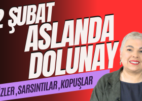 12 Şubat Aslan Burcunda Dolunay