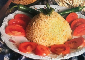 Nohutlu Bulgur Pilavı