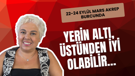 22-24 Eylül Mars Akrep Burcunda Mars-Plüto Karesi ve Mars-Neptün-Uranüs Yod Açısı