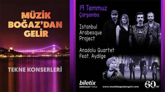 Anadolu Quartet feat. Aydilge & İstanbul Arabesque Project Konseri