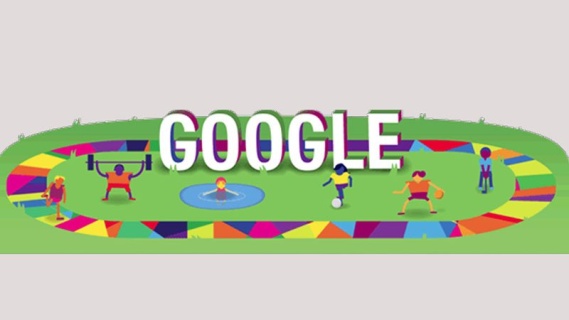Özel Olimpiyatlar 2015 Google Doodle