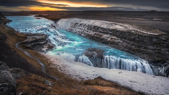 Gullfoss Şelalesi