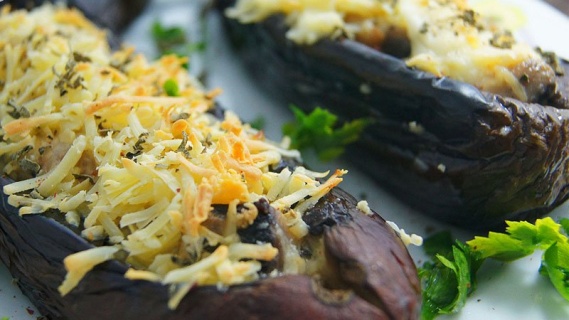 Mantarlı Patlıcan