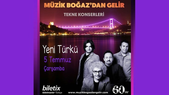Yeni Türkü “Müzik Boğaz’dan Gelir” Teknesinde