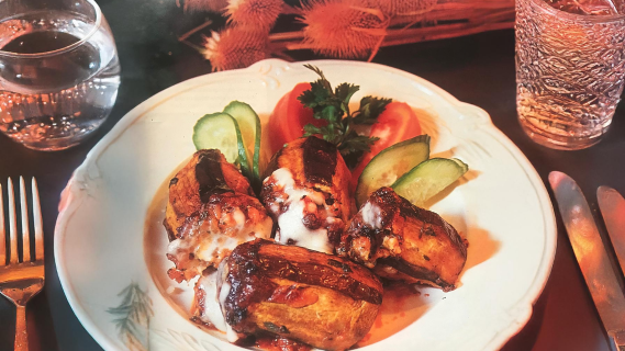 Nar Ekşili Patlıcan Dolma