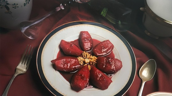 Şaraplı Ayva Tatlısı
