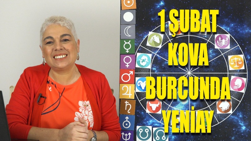 1 Şubat Kova Burcunda Yeniay