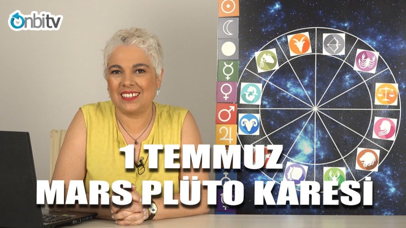 1 Temmuz Mars Plüto Karesi