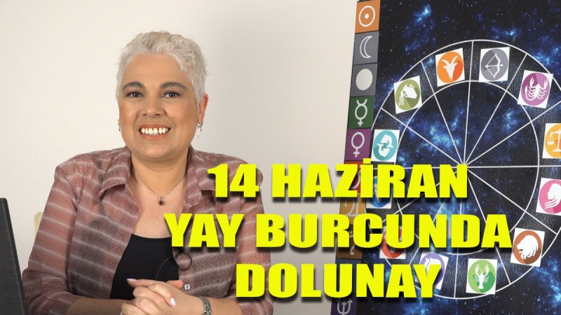 14 Haziran Yay Burcunda Dolunay