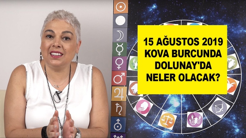 15 Ağustos’ta Kova Burcunda Dolunay'da Neler Olacak?