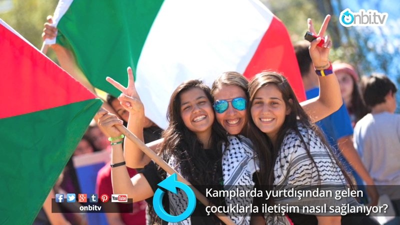 Kamplarda yabancı çocuklarla iletişim nasıl sağlanıyor? 