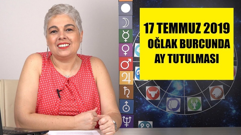 17 Temmuz 2019 Oğlak Burcunda Ay Tutulması
