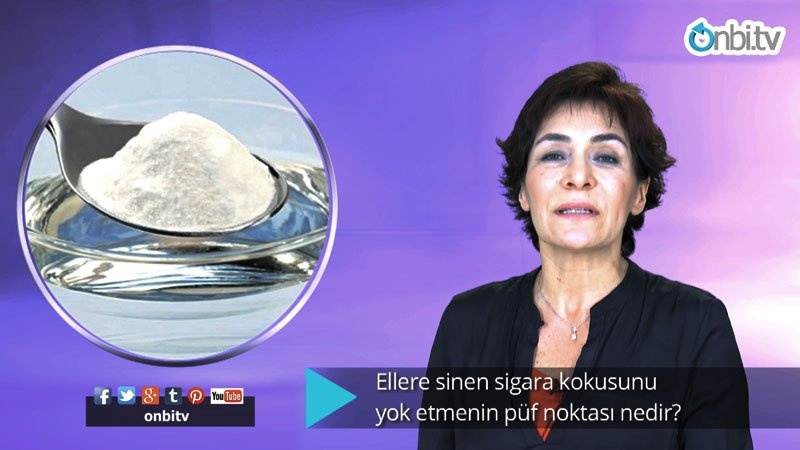 Elinizdeki sigara kokusu nasıl çıkar?