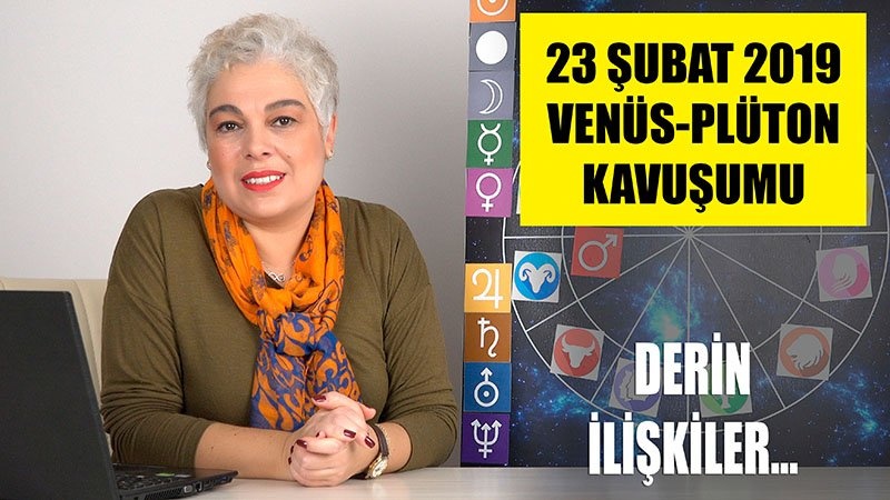 23 Şubat Venüs Plüton Kavuşumu