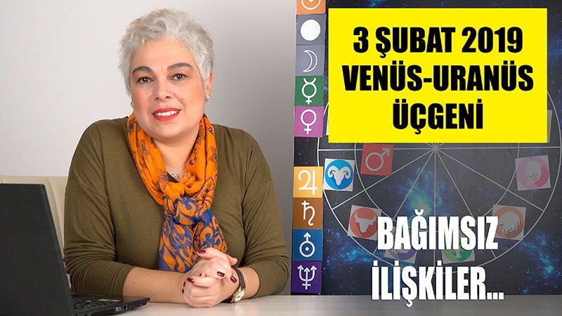 3 Şubat Venüs Uranüs Üçgeni