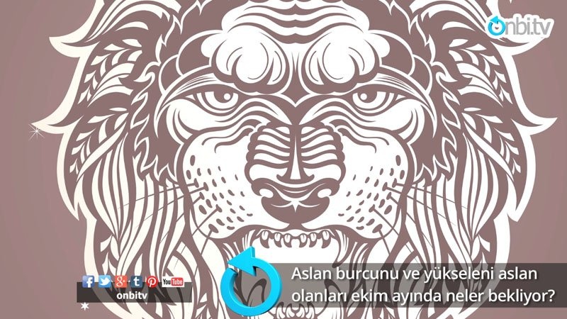 Aslan burcunu ve yükseleni Aslan olanları Ekim ayında neler bekliyor? 