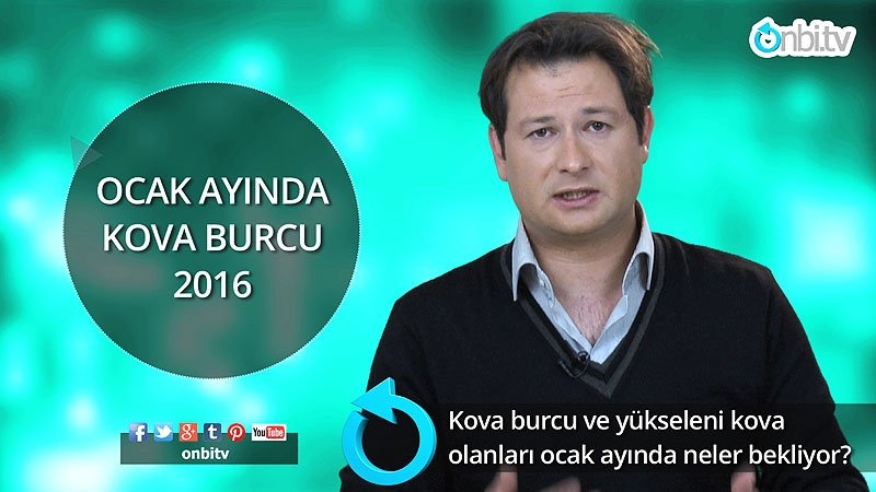 2016 yılı Ocak ayı Kova burcu ve yükseleni kova olanları neler bekliyor?