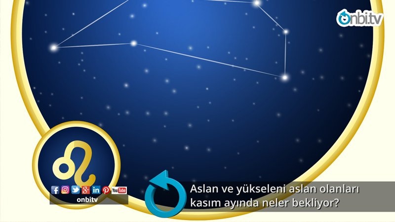 Aslan ve yükseleni aslan olanları kasım ayında neler bekliyor?