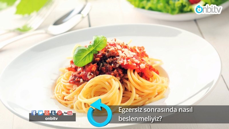 Egzersiz sonrası beslenmede nelere dikkat etmeliyiz?